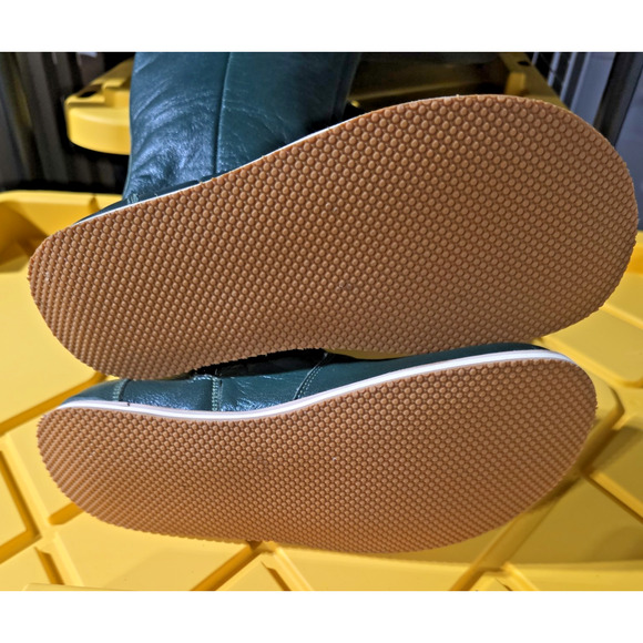 Grass Green Women's Leather Barefoot Nebula Walking Long Boots Size 6 Zero Drop - Picture 11 of 15